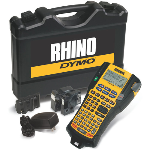 Dymo Rhino 5200 Industrial Labeler Hard Case Kit (1756589) .